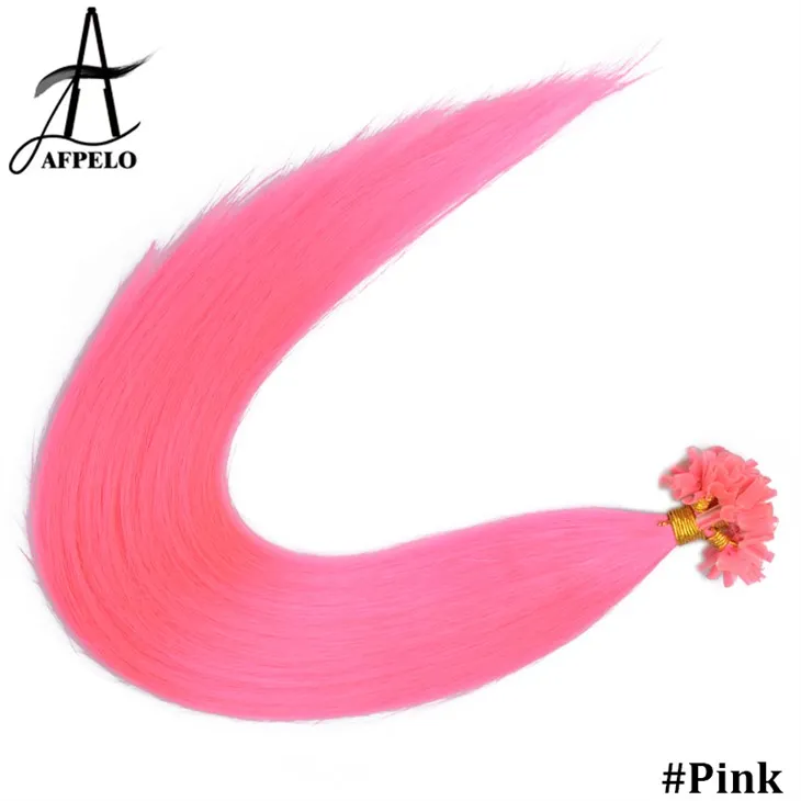 U uchi rangli soch kengaytmalari